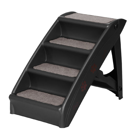 dog ramp steps black