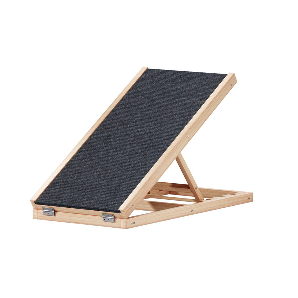 i.Pet Adjustable Foldable Dog Ramp 70cm