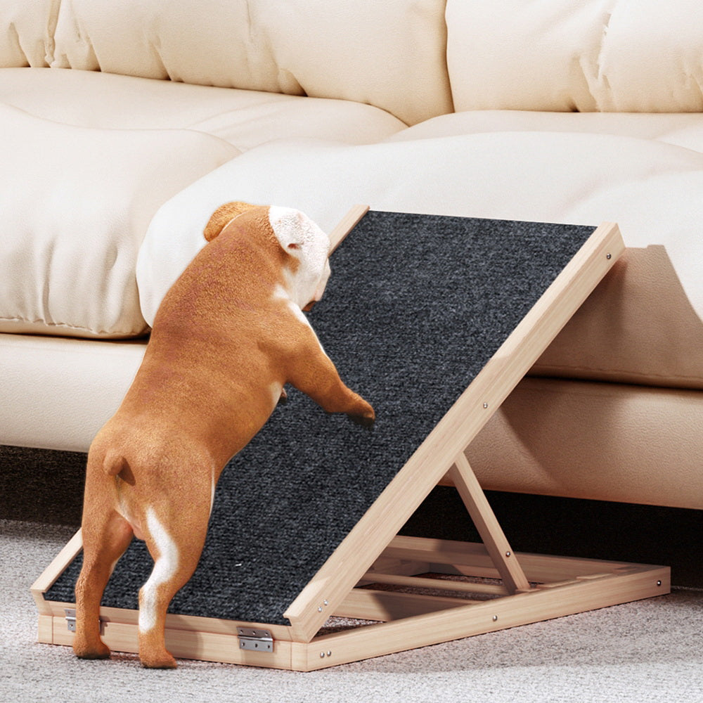 i.Pet Adjustable Foldable Dog Ramp 70cm