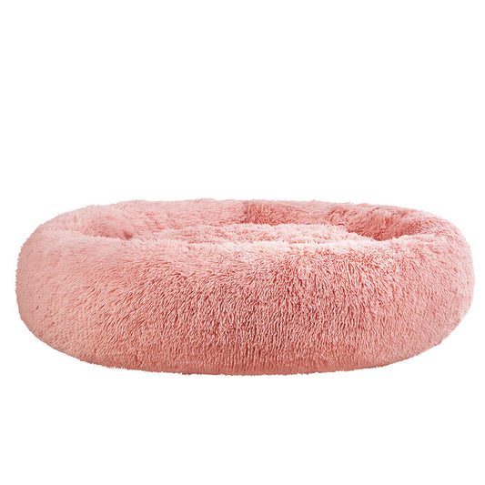 Pink Calming Pet Bed XL 110cm