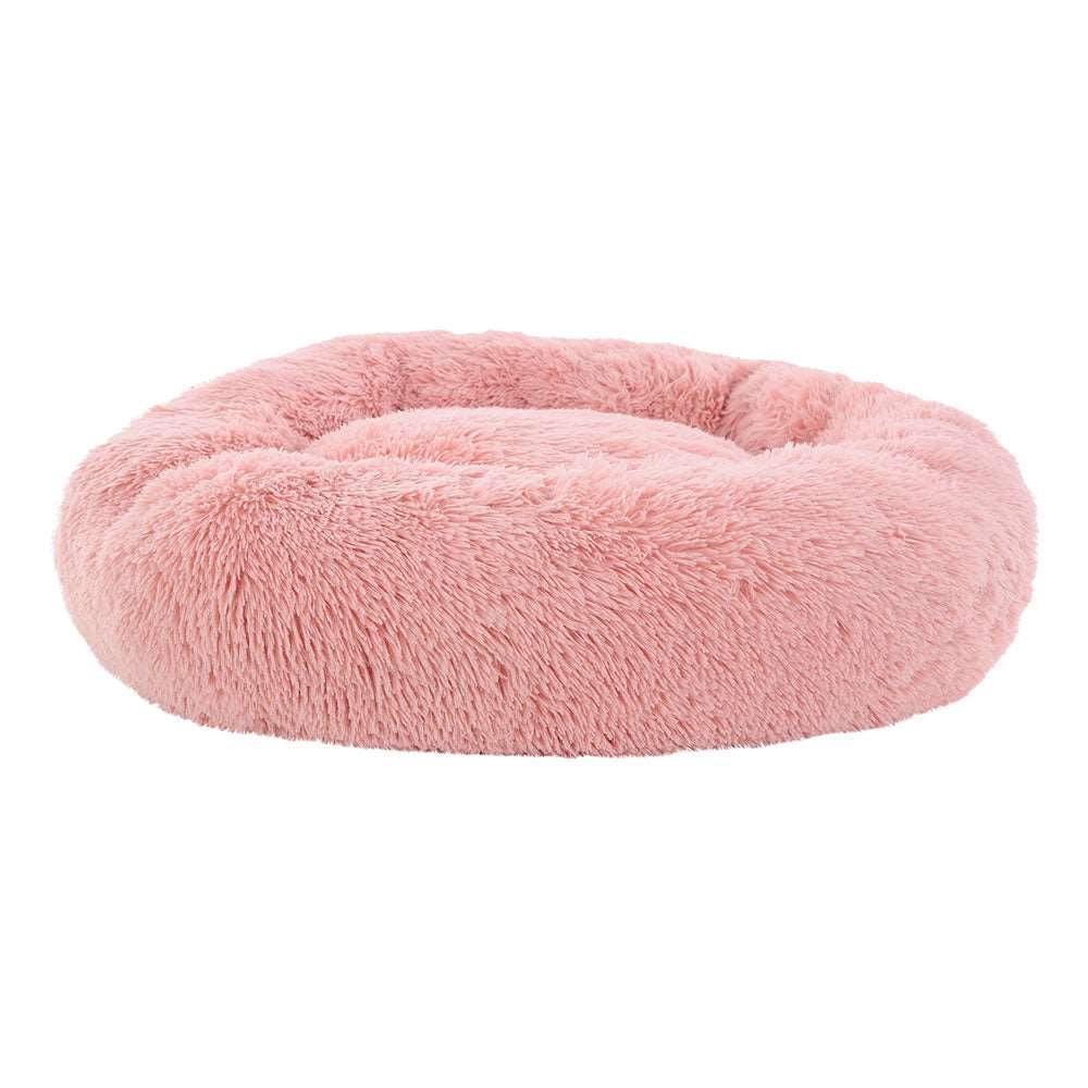 i.Pet Calming Pet Bed Large 90cm Pink