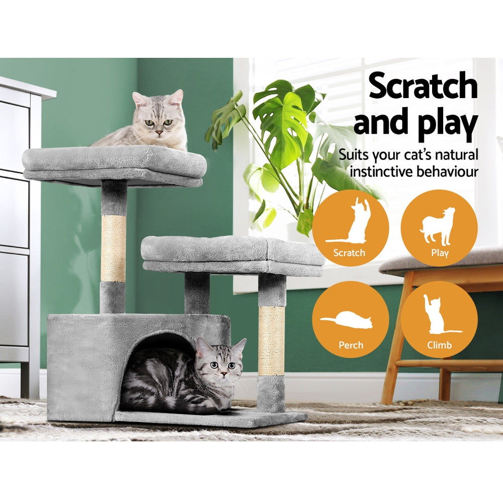 i.Pet Cat Scratching Tree 69cm