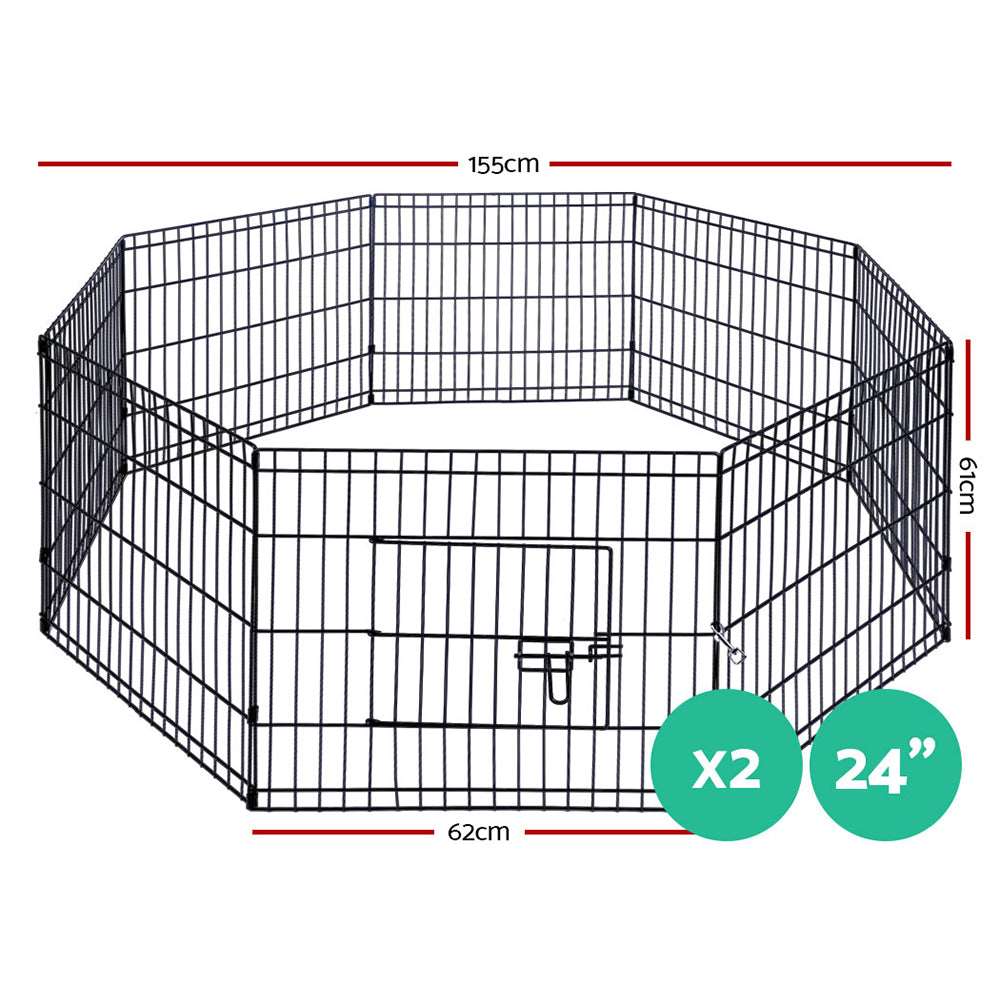 Playpen 2X24" 8 Panel