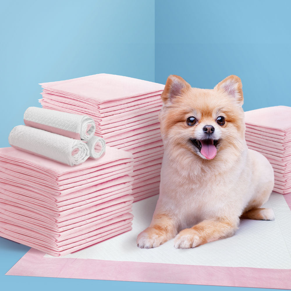 i.Pet Pet Training Pads 200pcs 60x60cm Pink