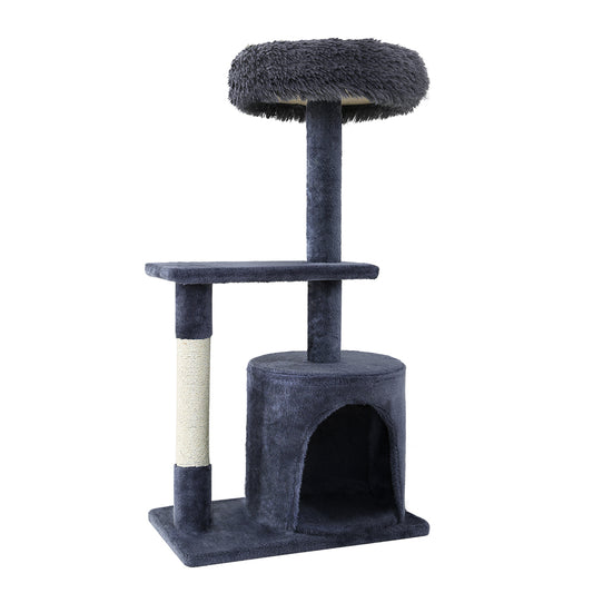 i.Pet Cat Scratching Tree 94cm Dark Grey