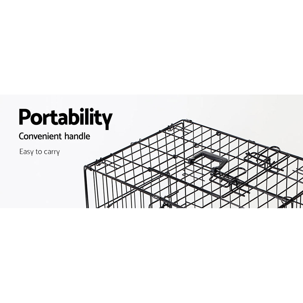 Foldable Dog Crate Kennel 24inch