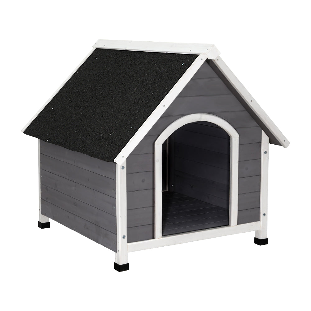 i.Pet Outdoor Wooden Dog Kennel 82cm x 99cm x 87cm