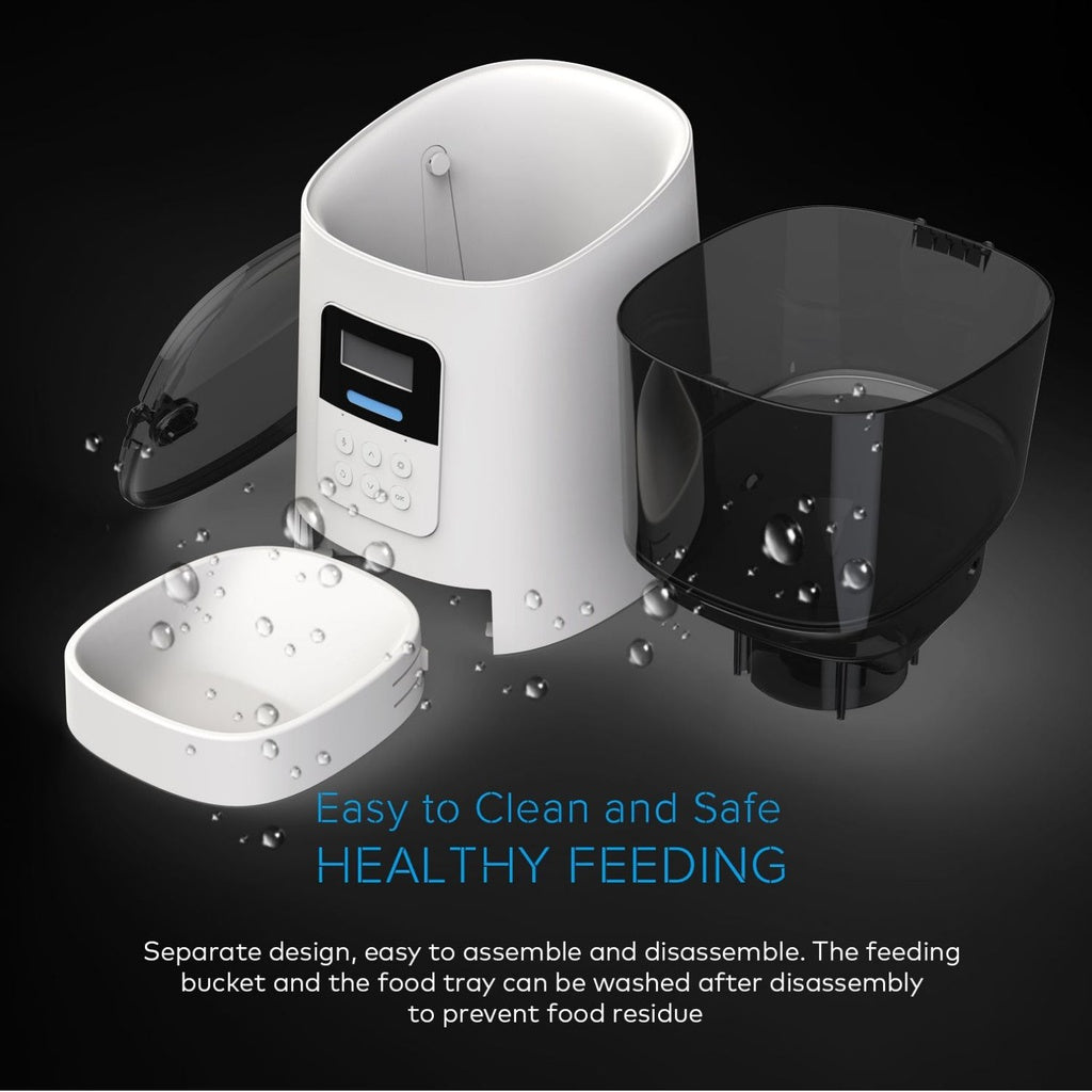 FLOOFI Smart Pet Feeder with Camera White